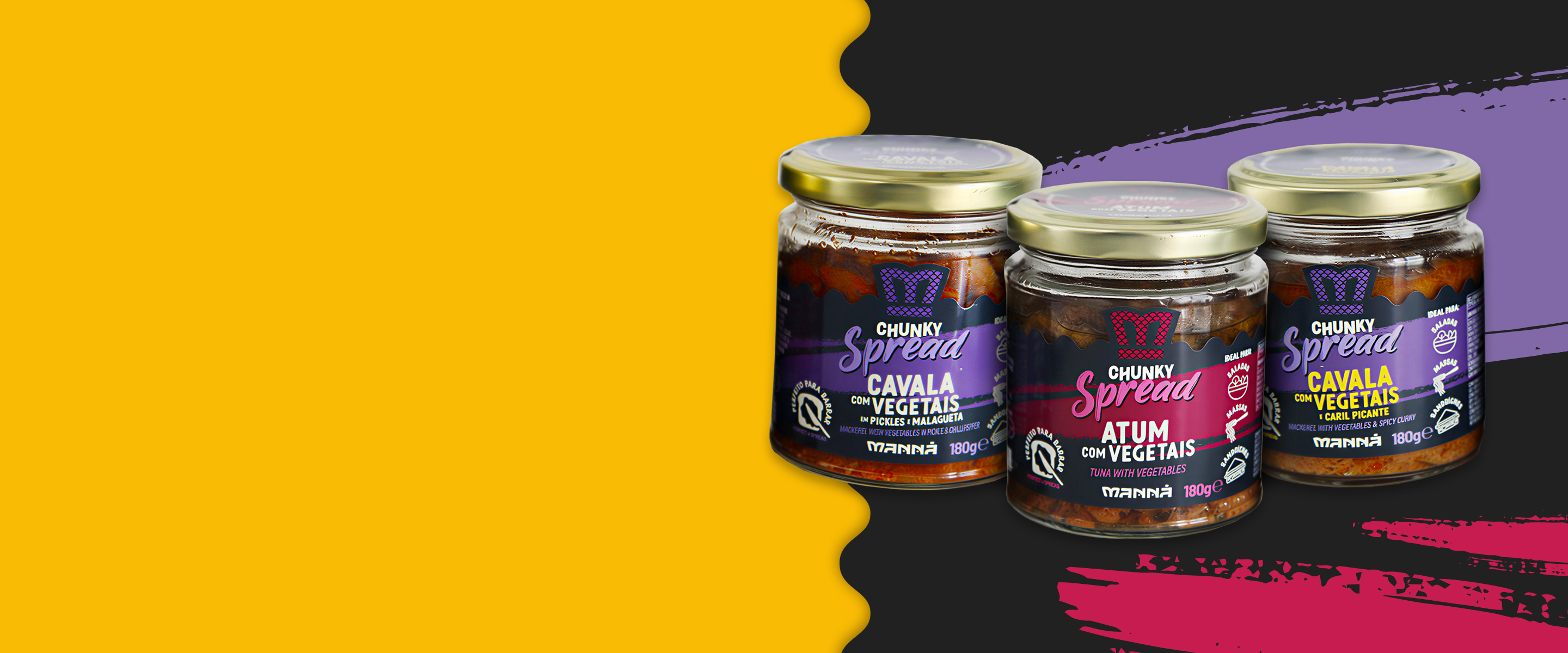 Chegou o Manná Chunky Spread