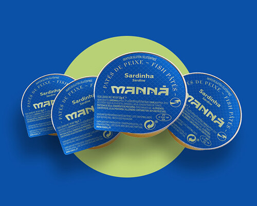 Paté de Sardinha Manná 4x22g