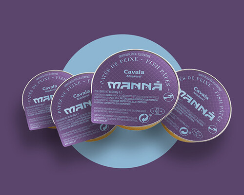 Paté de Cavala Manná 4x22g