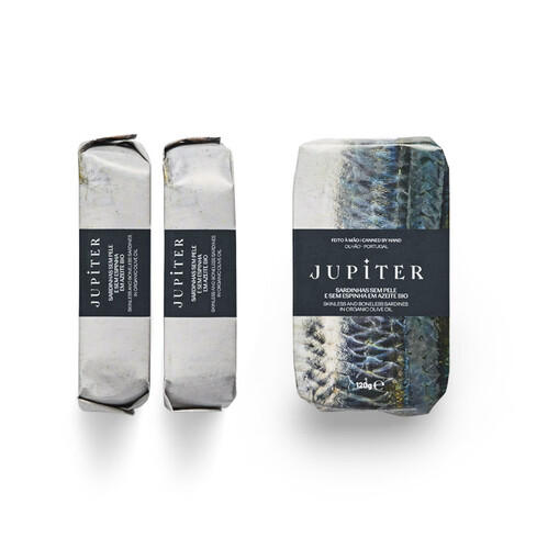 Sardinas sin Piel y sin Espina en Aceite de Oliva Biológico Jupiter