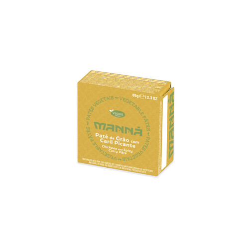 Paté de Garbanzos y Curry Picante Manná 65g
