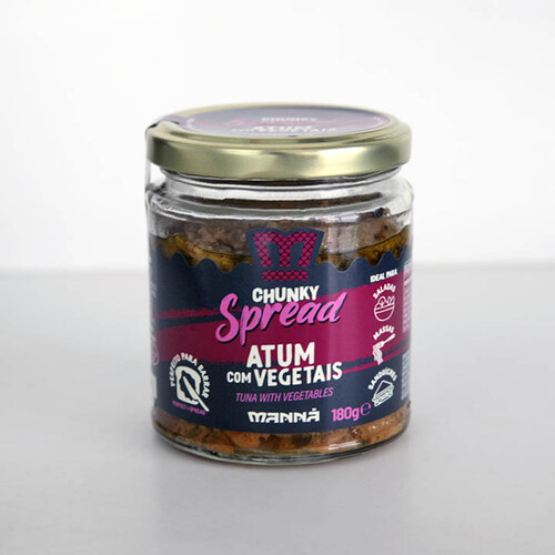 Tuna with Vegetables Manná Chunky Spread