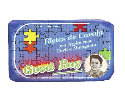 Filetes de Caballa en Aceite de Oliva con Curry y Chile Good Boy