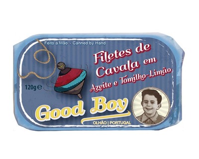 Filetes de Caballa en Aceite de Oliva con Tomillo-Limón