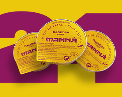 Paté de Bacalao 24x22g Manná