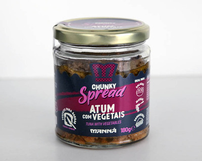 Tuna with Vegetables Manná Chunky Spread