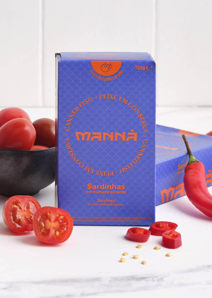 Sardinhas em Tomate Picante Manná - Manná - 5601721110129