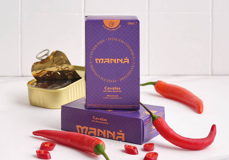 Caballas en Aceite Vegetal Picante Manná - Manná - 5601721210027