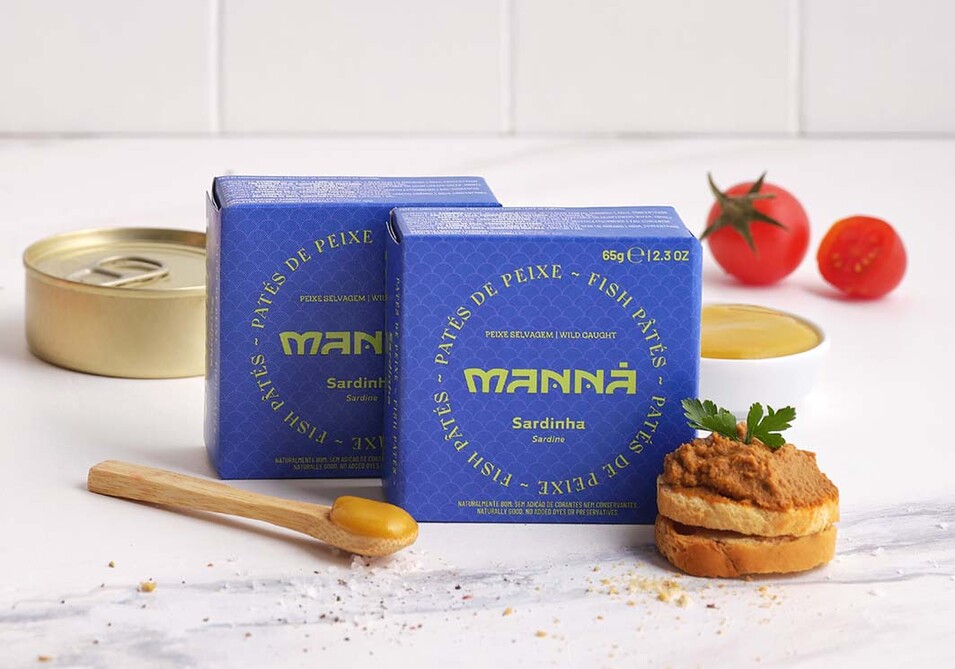 Sardine Pâté 65g Manná - Manná - 5601721711012