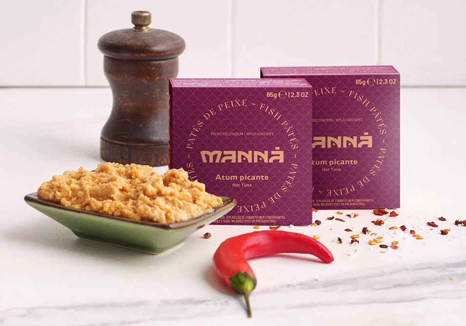 Hot Tuna Pâté Manná 65g - Manná