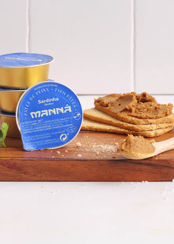 Sardine Pâté 100 unit box of 22g Manná - Manná - 5601721731010