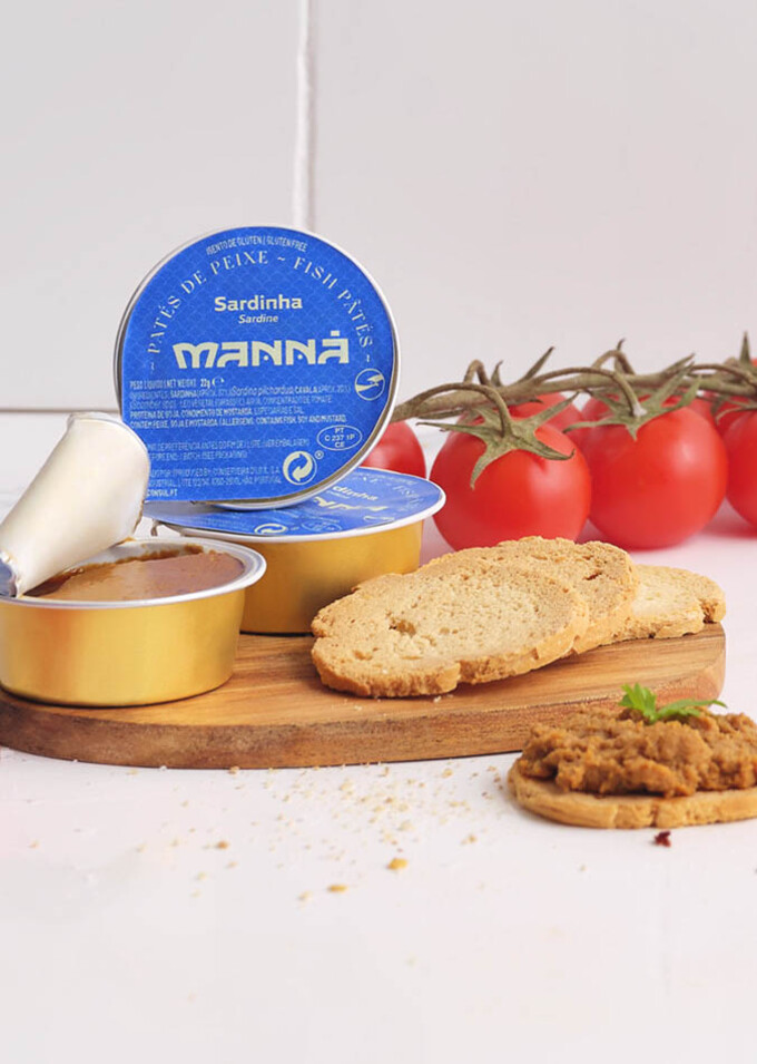 Sardine Pâté 4x22g Manná - Manná - 5601721731218