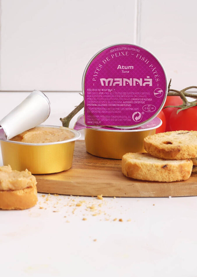 Tuna Pâté Manná 24x22g - Manná - 5601721732024