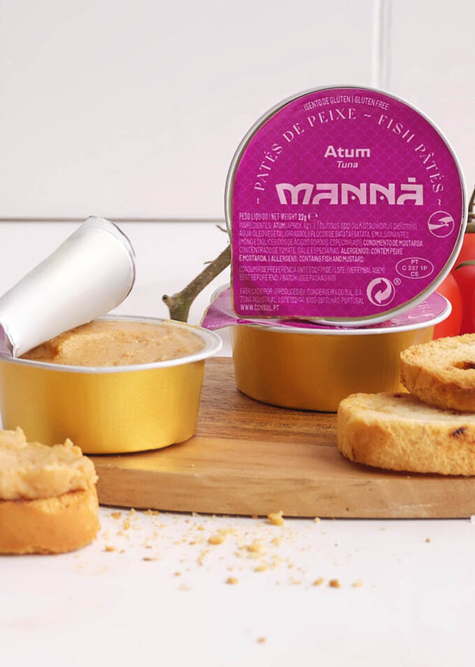 Pâté de Thon Manná 4x22g - Manná - 5601721732239