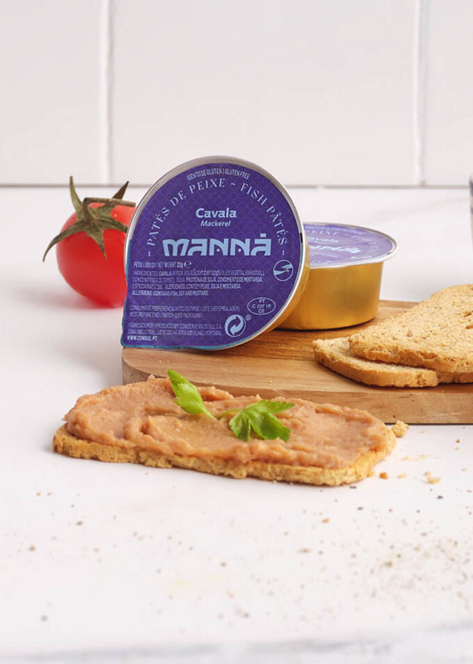 Paté de Caballa 24x22g Manná - Manná - 5601721735025