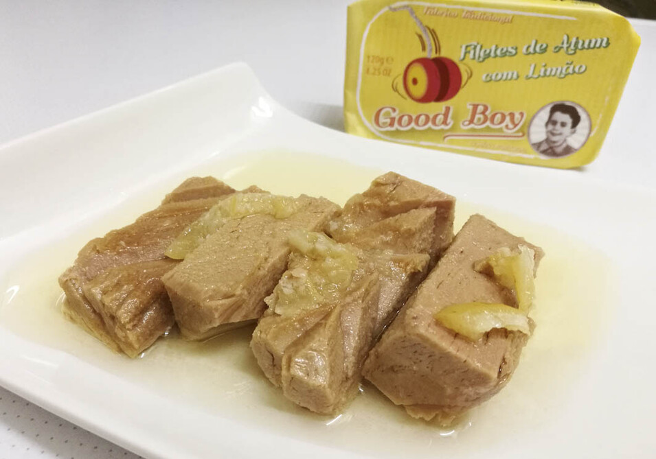 Filetes de Atum em Azeite com Rodela de Limão Good Boy - 5601721811736