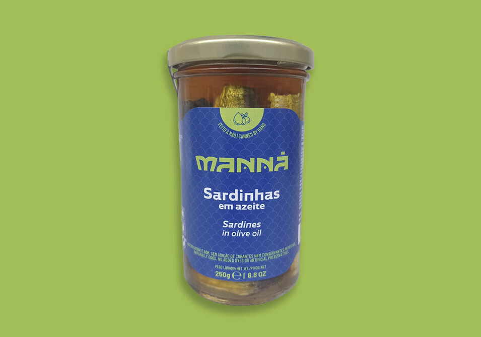 Sardines in Olive Oil Manná (Jar) - Manná - 5601721110327