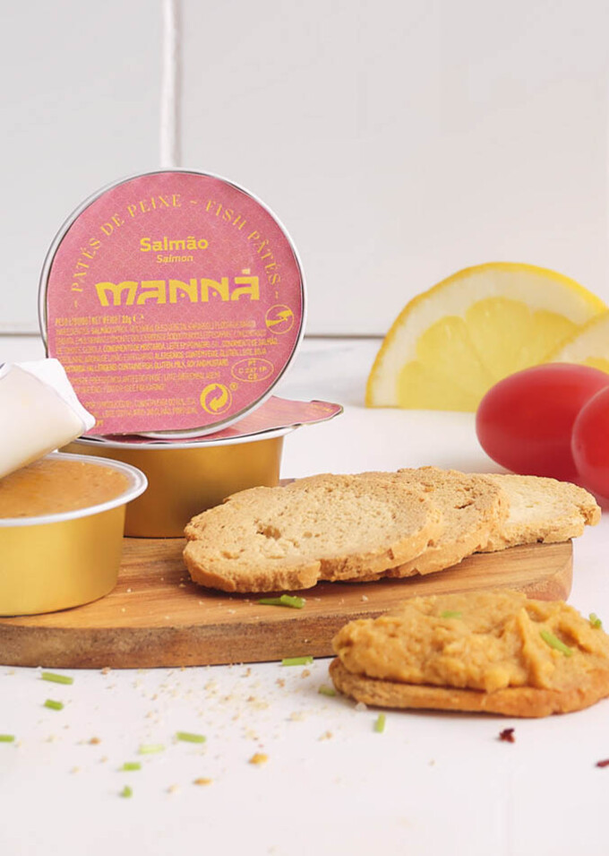 Salmon Pâté Manná 24x22g - Manná - 5601721736022