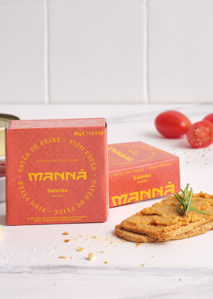 Paté de Salmón 65g Manná - Manná - 5601721853736