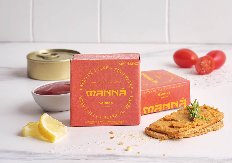 Paté de Salmón 65g Manná - Manná - 5601721853736