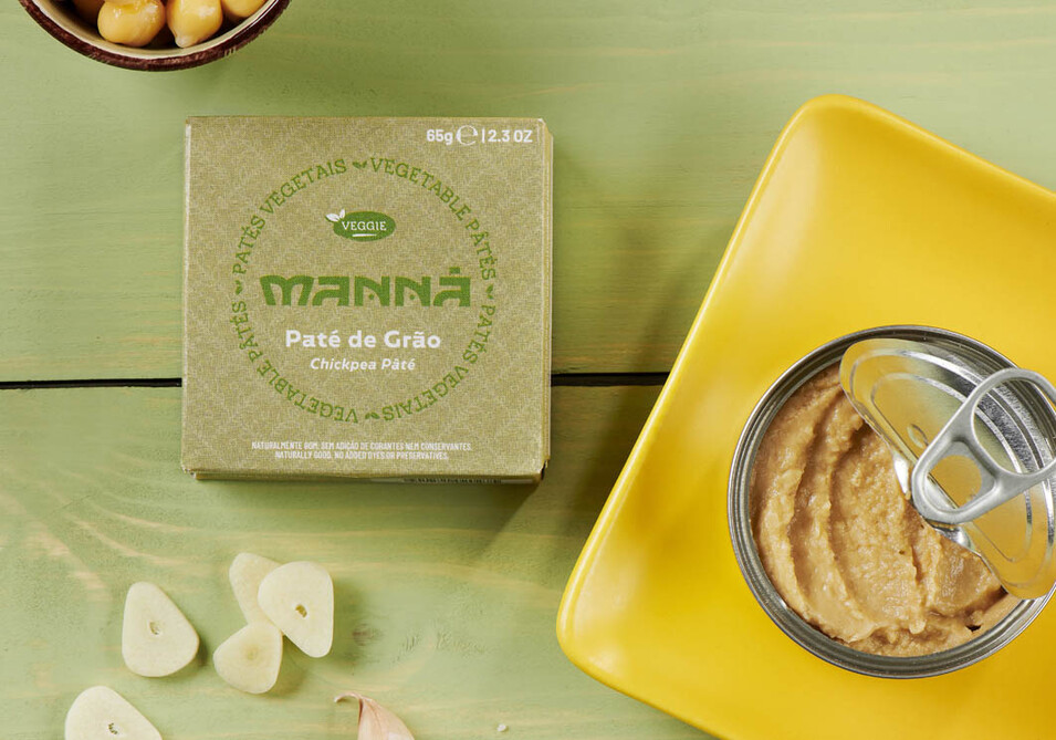 Paté de Garbanzos Manná 65g - Manná