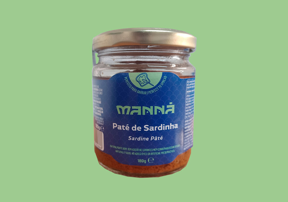 Sardine Pâté 180g (Jar) - Manná - 5601721023504